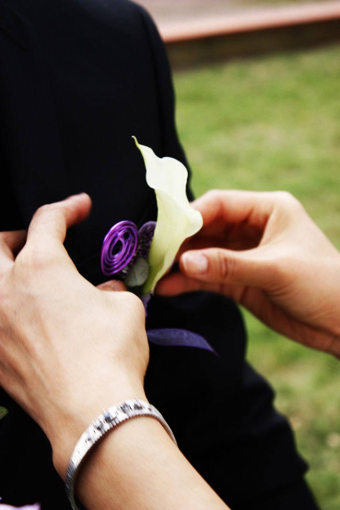 Boutonnière de marié