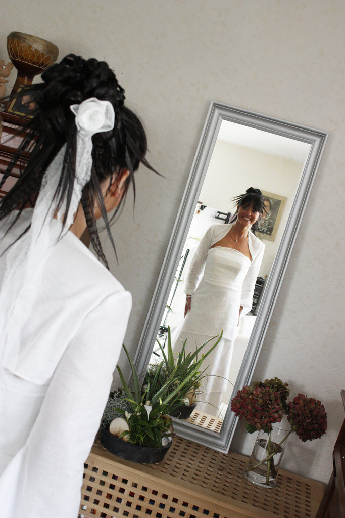 Mariée dans son miroir