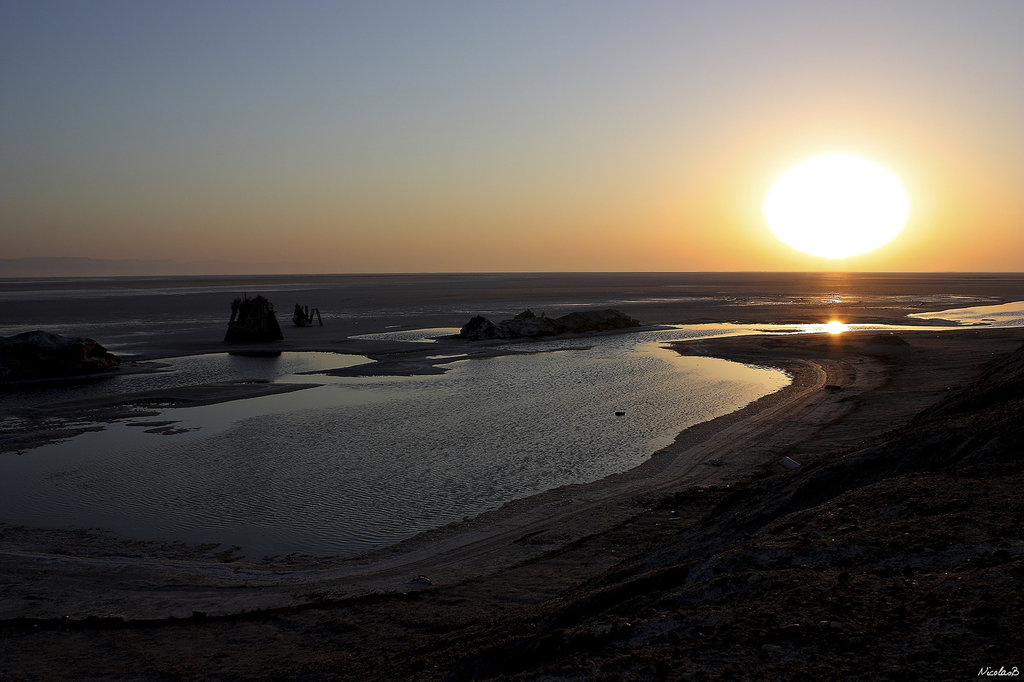 Lever de soleil en tunisie