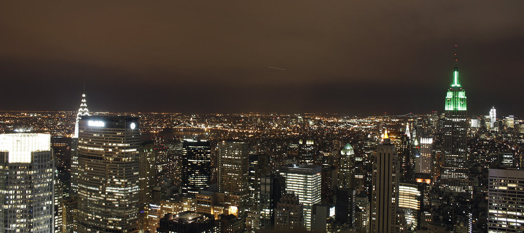 New York by night