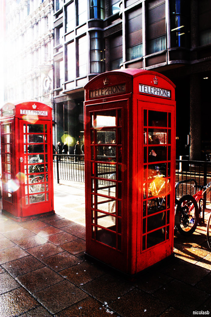londres cabine téléphonique